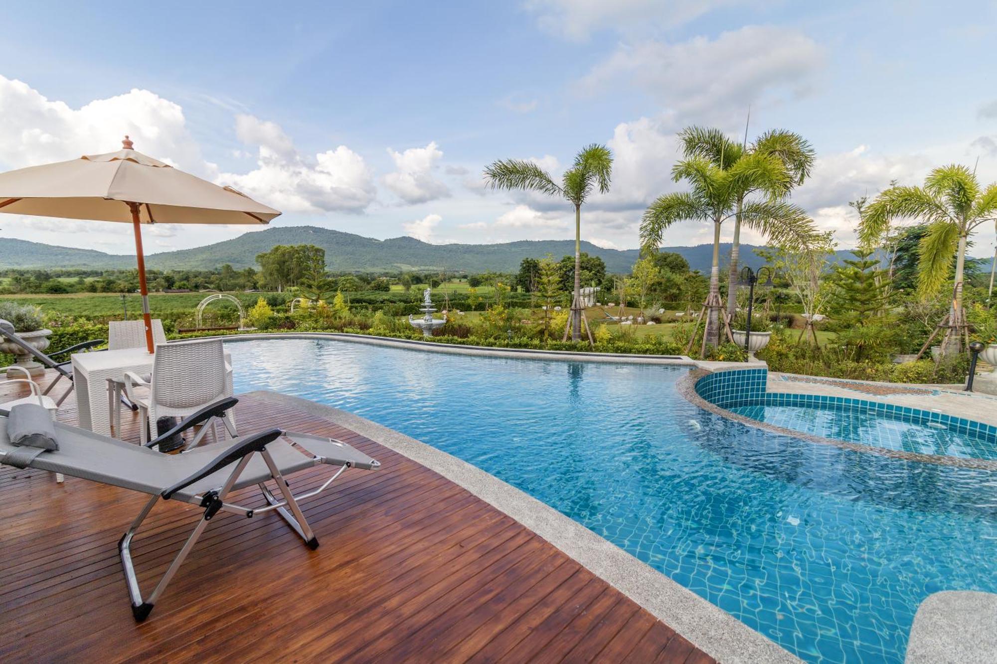 Chateau De Prim Khao Yai Ban Sap Phlu Eksteriør billede